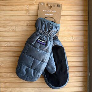 NWT Patagonia Nano Puff Mitts XS (Plume Grey) Unisex Insulated Mittens